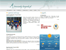 Tablet Screenshot of bieszczady-biegowki.pl